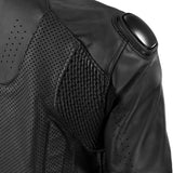 Komine LJ-536 Protect Leather Jacket -Black