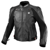 Komine LJ-536 Protect Leather Jacket -Black