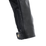 Komine JK-166 Leather Half Mesh Jacket