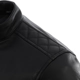 Komine JK-166 Leather Half Mesh Jacket