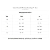 New – Women’s Roam 3.0 Heated Puffer Vest with HeatSync™ – Black