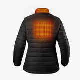 New – Women’s Traverse 3.0 Heated Puffer Jacket with HeatSync™ – Black