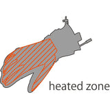 Komine EK-201 Protect 12V Heated Gloves