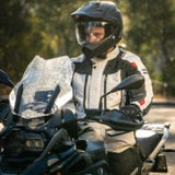 Komine JK-574 Full Year Touring Jacket-RAMA II (Black/Ivory)