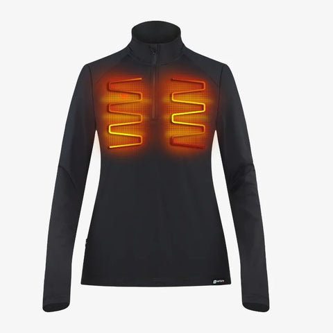 New – Women’s Nomad 3.0 Heated Midlayer Shirt with HeatSync™ – Black