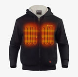New – Unisex Transit 2.0 Heated Ultra Soft Hoodie with HeatSync™ – Black