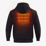 New – Unisex Transit 2.0 Heated Ultra Soft Hoodie with HeatSync™ – Black