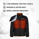 Men’s Delspring Soft Shell Battery Heated Jacket