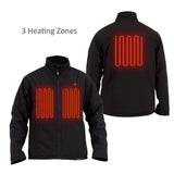 Men’s Delspring Soft Shell Battery Heated Jacket