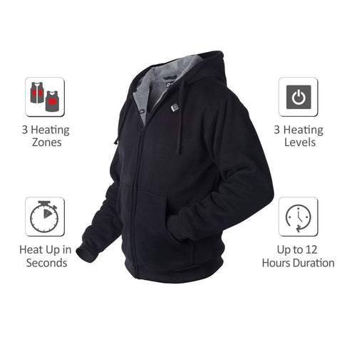 Evolve Heated Hoodie (Black)
