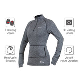 Women’s ZipT Battery Heated Thermal Base Layer Top
