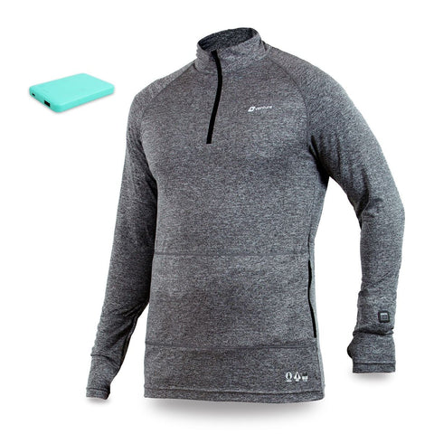 Men’s ZipT Battery Heated Thermal Base Layer Top