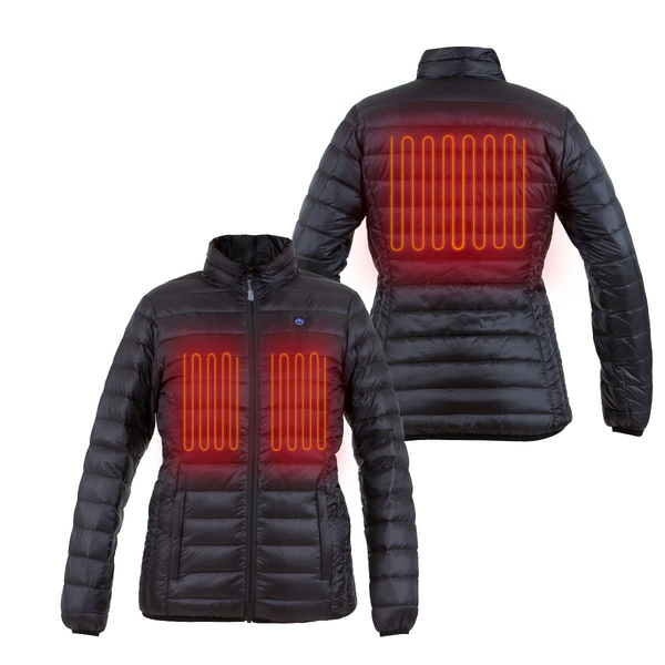Women s Delspring Heated Puffer Jacket Adventure Heat
