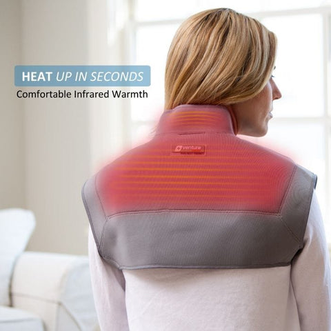 Infrared Heated Neck & Shoulder Electric Pain Relief Wrap