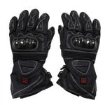 12V Heated Motorcycle Carbon Gloves