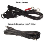 12V Heated Motorcycle Touring Gloves
